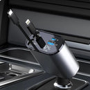 Carregador Veicular 4 em 1 com Cabos Retráteis - Velux4XCharge™