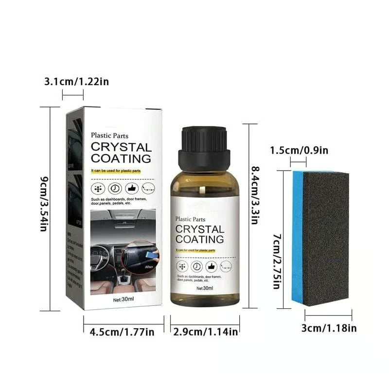 Revestimento de Cristal para Peças Plásticas