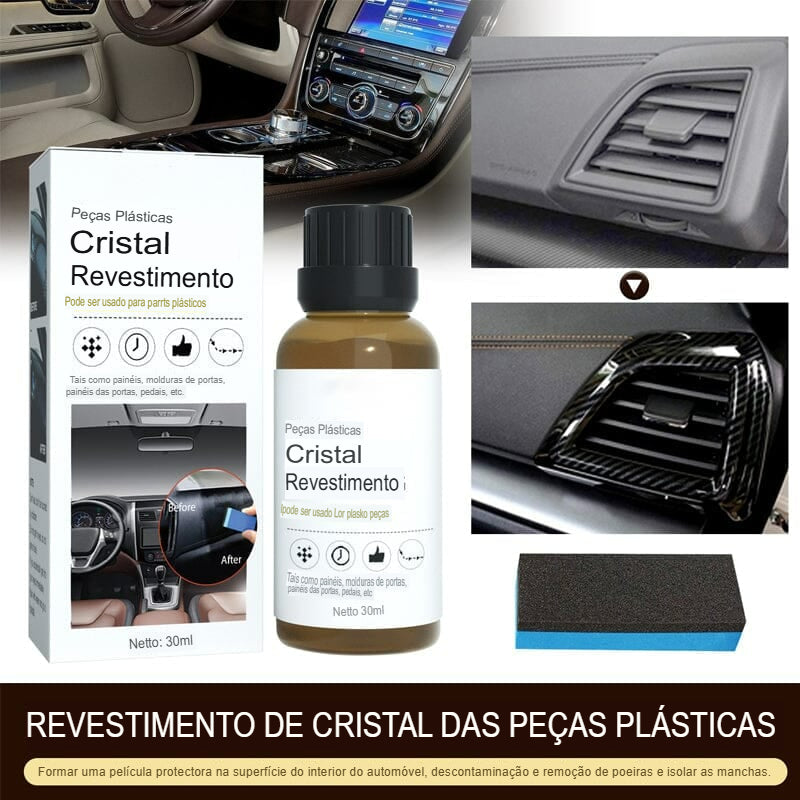 Revestimento de Cristal para Peças Plásticas